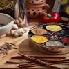 ARTISENIA Mother's Day Gifts Stainless Steel Spice Container Masala Box 7 Containers and 2 Small Spoon Masala Box Indian Masala Dabba With Size 9 X 9 Inches view 4