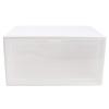 Cabilock 1pc Stackable Transparent Shoe Storage Box Footwear Organizer Removable Lid for Closet and Home Organization Neat and Convenient Storage view 1