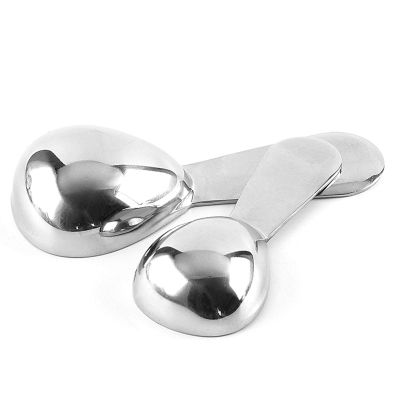 2 PCS Stainless Steel Scoop, TablespoonTeaspoon Measuring Spoons for Dry or Liquid Ingredients, Measuring Coffee Scoop (Color : Set of 2)