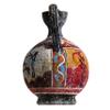 Ancient Greek Minoan Amphora Fresco Bull-Leaping Mural Handmade Ceramic Pottery Vase Small view 2