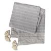 Peking Handicraft 21PK978C5060 Throw Blanket, 60-inch Length, Cotton (Gideon Fog) view 1