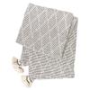 Peking Handicraft 21PK989C5060 Throw Blanket, 60-inch Length, Cotton (Cecilia Coal) view 1