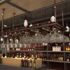 CGF- Mounted Wine Racks Wine Bar Wall Rack,Hanging Bar Glass Rack & Hanging Bottle Holder Adjustable High 30~60cm (Black,Bronze, Gold/ 60cm,80cm,100cm,120cm) view 3