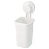 Tooth Brush Holder with Suction Cup, White. No Drill No Screw Required. Easy mountable.TISKEN IKEA. view 1