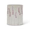 Abbott Collection 27-LAVENDER-943 Tall Lavender Cooler/Vase, Grey/Purple view 1