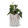 Abbott Collection 27-LAVENDER-943 Tall Lavender Cooler/Vase, Grey/Purple view 2