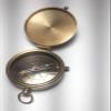 Ganga Nautical 2 inch Vintage Antique Brass Pocket Compass Brown Antique Copper Dell view 3
