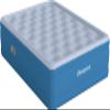 Simmons Beautyrest Comfort Plus Express Bed, Internal Pump with Plush Velveteen Pillow Top Air Mattress, 100% Leak Proof with Sleep Fresh Technology, 17" Full, Blue view 3