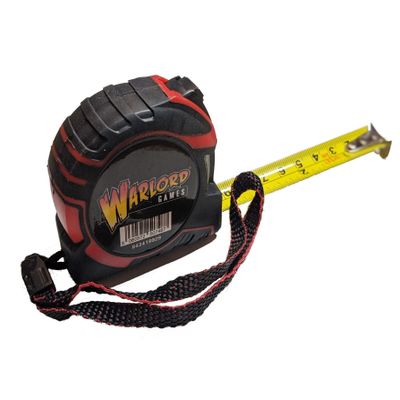 Warlord Games 25ft Tape Measure - Wargaming Accessory - Adults Only