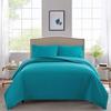 100% Cotton 4 PCS Top Split King Bed Sheets Set 800 Thread Count Adjustable Bedding Set Cotton Yarns Fits Mattress Upto 16''Deep Pocket Top Split King/Teal Bed Sheet Set view 3