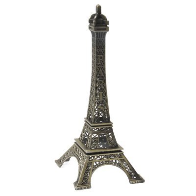 Lingland Paris Eiffel Tower Furnishing Articles Model Photography Props Creative Household Gift (Size:38 x 15.8cm) Interior Decoration