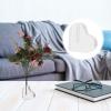 Cabilock Clear Glass Vase Glass Heart Shape Decorative Clear Plant Pot for Home Office Wedding Party Centerpiece Table Decoration view 4