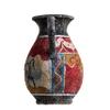 Ancient Greek Minoan Amphora Capra Aegagrus Handmade Ceramic Pottery Vase Small view 2