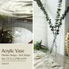 Acrylic Vase,Wedding Centerpieces, Home Decorations,Arch Shape Vase Modern Design (Clear) view 2
