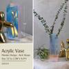 Acrylic Vase, Wedding Centerpieces, Home Decorations, Arch Shape Vase Modern Design (Iridescent) view 2
