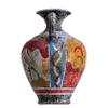 Ancient Greek Minoan Amphora Capra Aegagrus Handmade Ceramic Pottery Vase Medium view 2