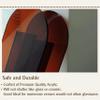 Acrylic Vase Modern Arch Shape Vase for Wedding Party Flowers Centerpieces Home Office Decor (Brown) view 4