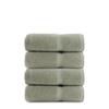 belem Luxury Bath Towels Set of 4 Large 27x50-600 GSM 100% Cotton Ultra Soft Bath Towels | Highly Absorbent and Quick Dry | Hotel Towels for Bathroom Luxury, Plush Shower Towels (Sage Green) view 1