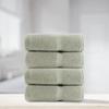 belem Luxury Bath Towels Set of 4 Large 27x50-600 GSM 100% Cotton Ultra Soft Bath Towels | Highly Absorbent and Quick Dry | Hotel Towels for Bathroom Luxury, Plush Shower Towels (Sage Green) view 2