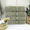 belem Luxury Bath Towels Set of 4 Large 27x50-600 GSM 100% Cotton Ultra Soft Bath Towels | Highly Absorbent and Quick Dry | Hotel Towels for Bathroom Luxury, Plush Shower Towels (Sage Green) view 3