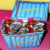Skywin TidyFriend Fabric LootBox Big, Collapsible Box 18x14x14 Stackable Supply Bin, Durable & Space Saving Organizer in Fun Bright Colors view 2