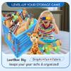 Skywin TidyFriend Fabric LootBox Big, Collapsible Box 18x14x14 Stackable Supply Bin, Durable & Space Saving Organizer in Fun Bright Colors view 3