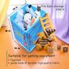 Skywin TidyFriend Fabric LootBox Big, Collapsible Box 18x14x14 Stackable Supply Bin, Durable & Space Saving Organizer in Fun Bright Colors view 4