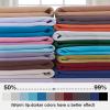 Yakamok Teal Blackout Curtains Room Darkening Thermal Insulated with Grommet Window Curtain for Bedroom, 38Wx63L inch,2 Panels view 3