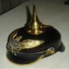 Leather German Prussian Pickelhaube Helmet WWI Wearable Helmet-AS4 view 1