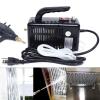 1600W Steam Machine Steam Cleaner High Temperature High Pressure Hand-held Portable Steam Cleaning Machine Automatic Mobile Cleaning Machine (BLACK, Without Flashlight) view 2