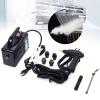 1600W Steam Machine Steam Cleaner High Temperature High Pressure Hand-held Portable Steam Cleaning Machine Automatic Mobile Cleaning Machine (BLACK, Without Flashlight) view 3