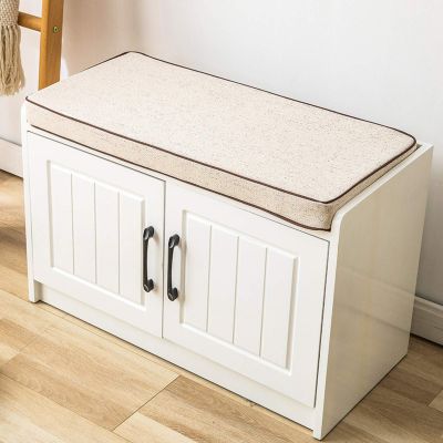 WJXBoos Japanese Style Bench Cushions,Non-Slip Bottom Padded Tufted Hallway Cushions,Indoor Outdoor Foam Rectangle Cushion for Shoe Bench Shoe Rack Entryway-B 200405cm