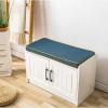 WJXBoos Japanese Style Bench Cushions,Non-Slip Bottom Padded Tufted Hallway Cushions,Indoor outdoor Foam Rectangle Cushion for Shoe Bench Shoe Rack Entryway-C,i9knd-050,200x40x5cm view 2
