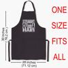 Funny Gag Sarcastic Apron Mens Bald Guy Kitchen Home Poster Hair Loss Baldness Funny Joke Gift Funny Chef Cook Aprons Home Decor view 4