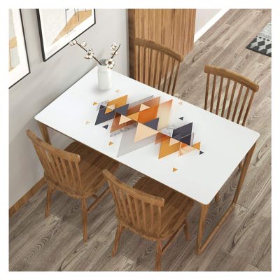 3D Print Tablecover Thicken Table Cloth Home Plastic Mats Kitchen Tablecloth Rectangular Table Cloth ALGFree (Color : C, Size : 90x140cm)