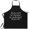 Quote Apron Motivational Gift for Men Women - One size fits all - Anne of Green Gables Book Reader Literature Quote Shirt Black Chef Cook Aprons Home Decor view 1
