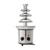 Chocolate Fountain Machine 4 Tier Electric Chocolate Fondue Fountain Machine 4-Pound Capacity for Chocolate Candy Butter Cheese view 1
