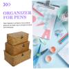 BESPORTBLE Seagrass Basket Storage Basket with Lid Multipurpose Container for Home Organization - S Wicker Storage L Hyacinth view 2