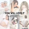 1 Mattress pad Queen White & 1 Mattress pad Queen Gray view 4