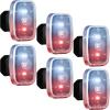 Mudder Running Lights for Runners Rechargeable LED Safety Lights, 6 Pcs view 1