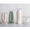 Lllunimon Irregular Ceramic Vase, Morandi Dried Flowers Floral Vases for Decor,Home Decoration Art Ornaments,C view 2