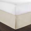 Hotel Luxury 800 Thread Count 100% Cotton Luxurious Box Pleated Bed Skirt with 14 Inch Drop Length (Full,Ivory) view 2