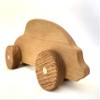 Wooden Car Toy, Personalized Toy, Baby Shower Gift, Toddler Toy, Montessori view 4