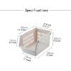 GUAWJRZDP Stacking Stand Basket Storage Veg Rack Plastic Stackers Storage Organizer Bin Multifunctional, Hollow Design Organization for Kitchen/Fruit/Vegetables/Toiletries/Bathroom view 3