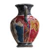 BeautifulGreekStatues Ancient Greek Minoan Amphora Fisherman Handmade Ceramic Pottery Vase Medium view 2