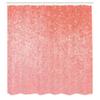 Ambesonne Geometric Shower Curtain, Small Dot Tiles Shape Simple Classical Creative Design, Cloth Fabric Bathroom Decor Set with Hooks, 69" W x 70" L, Coral White view 2