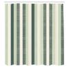 Ambesonne Retro Shower Curtain, Classical Vertical Stripes Pattern Texture Image Old Fashioned Display Artwork, Cloth Fabric Bathroom Decor Set with Hooks, 69" W x 84" L, Pistachio view 2