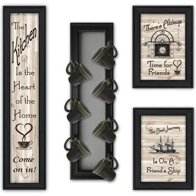 Trendy Decor 4U V436-MPV-405 Kitchen Collection Wall Art By Millwork Engineering - Farmhouse Positive Affirmations