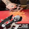 Dalstrong Ulu Knife - 7 inch - Rocking, Mincing, Slicing Meat & Herb Knife - Gladiator Series Elite - High-Carbon 5CR15MOV Steel - Razor Sharp Kitchen Knife - G10 Handle - Chef Knife view 4