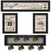 Trendy Decor 4U V435-MPH-405 Kitchen Mug Rack Collection Wall Art By Millwork Engineering - Farmhouse Positive Affirmations view 1